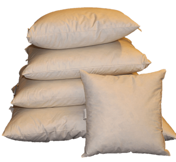 Monteringspude Naturfyld 45x45 cm.